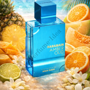 Haramain Amber Oud Aqua Dubai fragrance notes